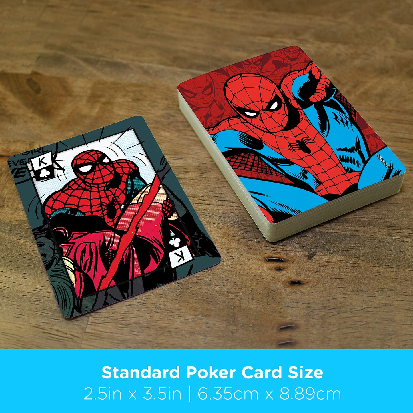 Aquarius Marvel Spider-Man Series 2 Comic Playing Cards