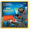 National Geographic Circuit Maker Kit - Electronics Kit For Kids With 60 Electrical Circuit Projects, Electric Circuit Stem Toy,