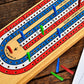 Chalyna 48 Pcs Plastic Cribbage Board Pegs Bulk 3 Colors Tapered Replacement Standard Pegs For Cribbage Traditional Board Game