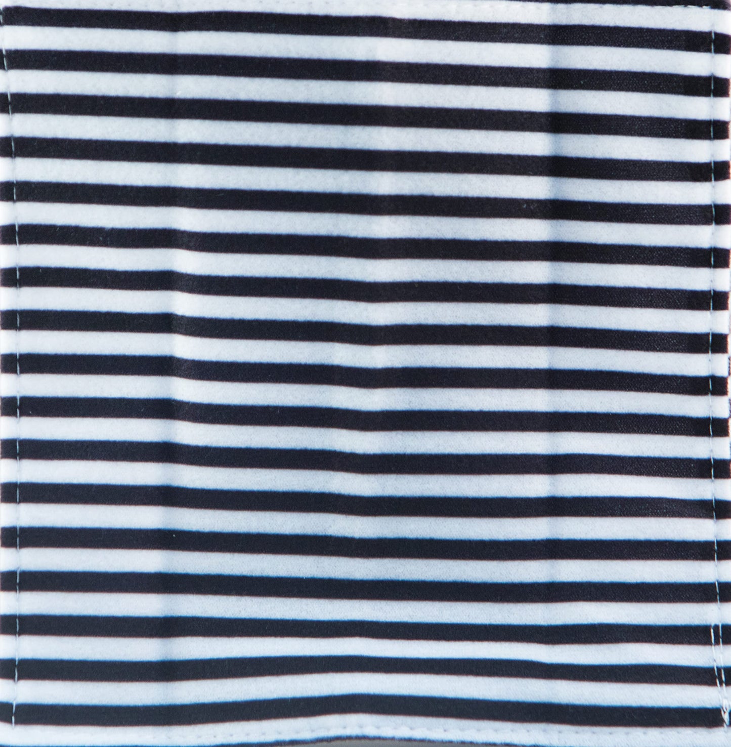 Baby Paper Crinkle Teether Toy - Non-Toxic Washable, 6x6 Inch, Black and White Stripes, Model BP106
