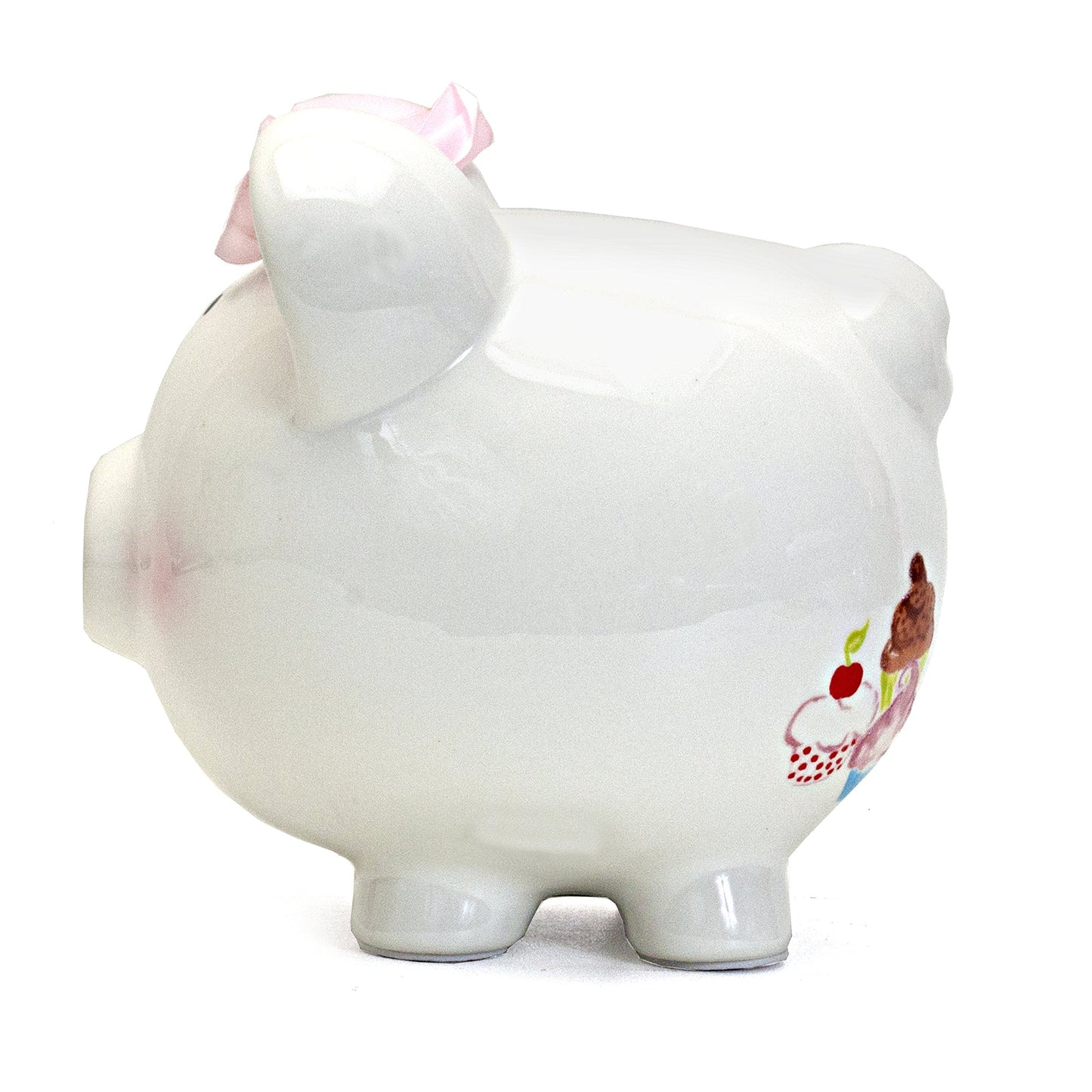 Child To Cherish Ceramic Piggy Bank For Girls, Sprinkle Cupcake