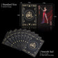 Wjpc Warrior Gold Waterproof Playing Cards With Gift Box, Deck Of Cards, Poker Cards For Adults Party Game, Indoor, Outdoor