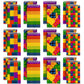 Mini Building Block Notebooks (Bulk Of 32) Spiral Notepads In Assorted Brick Styles, In Kids Pocket Size, For Birthday Party Favors, Goodie Bag Stuffers, Children Classroom Rewards, By Bedwina