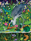 Ceaco 750 Piece Glow in The Dark Jigsaw Puzzle - The Garden of Earthly Delights - Multicolor - Cardboard - 24 x 18