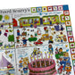 Richard Scarry Busytown Seek And Find Giant Floor Puzzle, Learn By Finding Hidden Items From Four Classic Scenes From Richard Sc