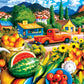 Masterpieces 550 Piece Jigsaw Puzzle For Adults, Family, Or Youth - Summer Fresh - 18'X24'