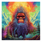 Trippy Puzzle Co - Wooden Jigsaw Puzzle For Adults - Challenging 300 Piece Puzzle With Cool Shapes - Bigfoot Sasquatch Mountains