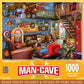 Man Cave - The Hideout 1000pc Puzzle - Jigsaw Puzzle with Vibrant Artwork and Durable Pieces - Fun Family Activity, Brain Challe