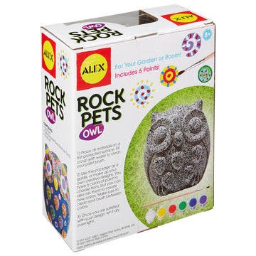 Alex Rock Pets Owl Kids Art and Craft Activity