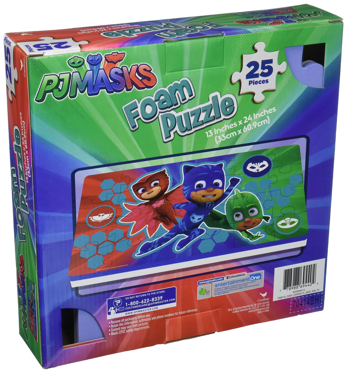 PJ Masks World of Heroes Foam Puzzle - 25 Pieces
