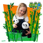 Ecobuddiez - Panda From Deluxebase. 8-Inch Sustainable Plush Animal From Recycled Materials, Eco-Friendly Soft Stuffed Toy, Chil