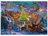 Ceaco 1000 Piece Jigsaw Puzzle - Zac Kinkade Classic Christmas - Santa's North Pole - Multicolor - Model 3372-28