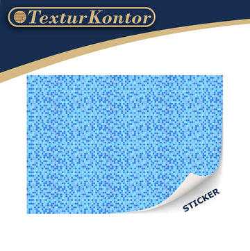 3 Sheets Self Adhesive Floor Tiles For Dollhouse 1:12 Scale (Pool Tiles)