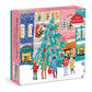 Galison Christmas Carolers 1000 Piece Jigsaw Puzzle, Christmas Puzzle With Festive Holiday Scene