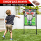 GoSports Red Zone Challenge Football Toss Game - Inflatable Footballs, Multi-Color, Model FB-RZC-02
