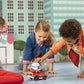 Goliath Donut Dash Game w/ 24pc Puzzle - Race to Pick Up Matching Donuts  Racecar Does Real Donuts On Table Or Hard Floor - Includes 24-Piece Puzzle