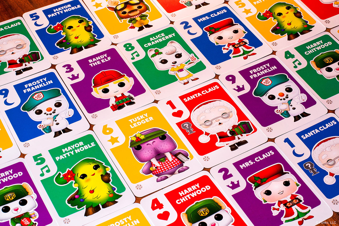 Funko Something Wild! Peppermint Lane with Santa Claus Pop! Card Game for 2-4 Players Ages 6 and Up