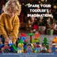 Kids Toys People Figures for Kids - Preschool Toys Building Blocks People Set for Kids - Compatible with Major Brands Building B