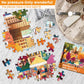 500 Pieces Puzzle For Adults-Beautiful Autumn Market Puzzle For Adults Children Elderly-Recycled Paper Jigsaw Puzzle 500 Piece-G