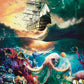 enhanced 1000 Piece Jigsaw Puzzle for mature-themeds -27x20 Unique Marine Artwork Pirate shipoctopus Puzzle - Unique Brain Teaser  Difficult and Challenge Large Puzzle Game Toys Gift