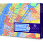 GeoToys Metropuzzle  New York City Jigsaw Puzzles 1000 Pieces  Detailed City Map Geography Puzzle  Challenging mature-themed Puzzle  Fun Puzzles for mature-themeds  Family Puzzles  US City Map Poster Included