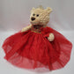 KINNEX COLLECTIONS SINCE 1997 20'' Quince Anos Quinceanera Last Doll Teddy Bear with Dress (Centerpiece) ~ ARC16832-14 (Red)