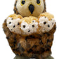 The Puppet Company Hide-Away Puppets Tawny Owl & 3 Babies