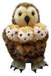 The Puppet Company Hide-Away Puppets Tawny Owl & 3 Babies