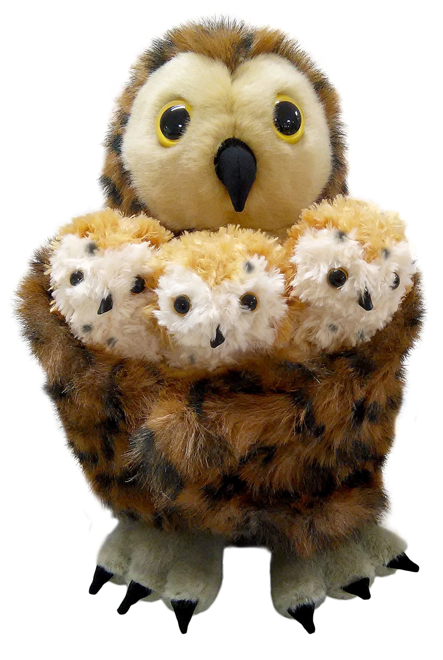 The Puppet Company Hide-Away Puppets Tawny Owl & 3 Babies