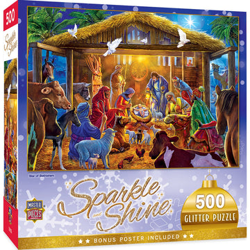 Star Of Bethlehem 500Pc Glitter