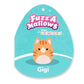 Squishmallows Gigi the Orange Cat Plush Toy 30 cm - Rare Exclusive 2024, Soft Polyester Material, Collectible Model SQCR06684