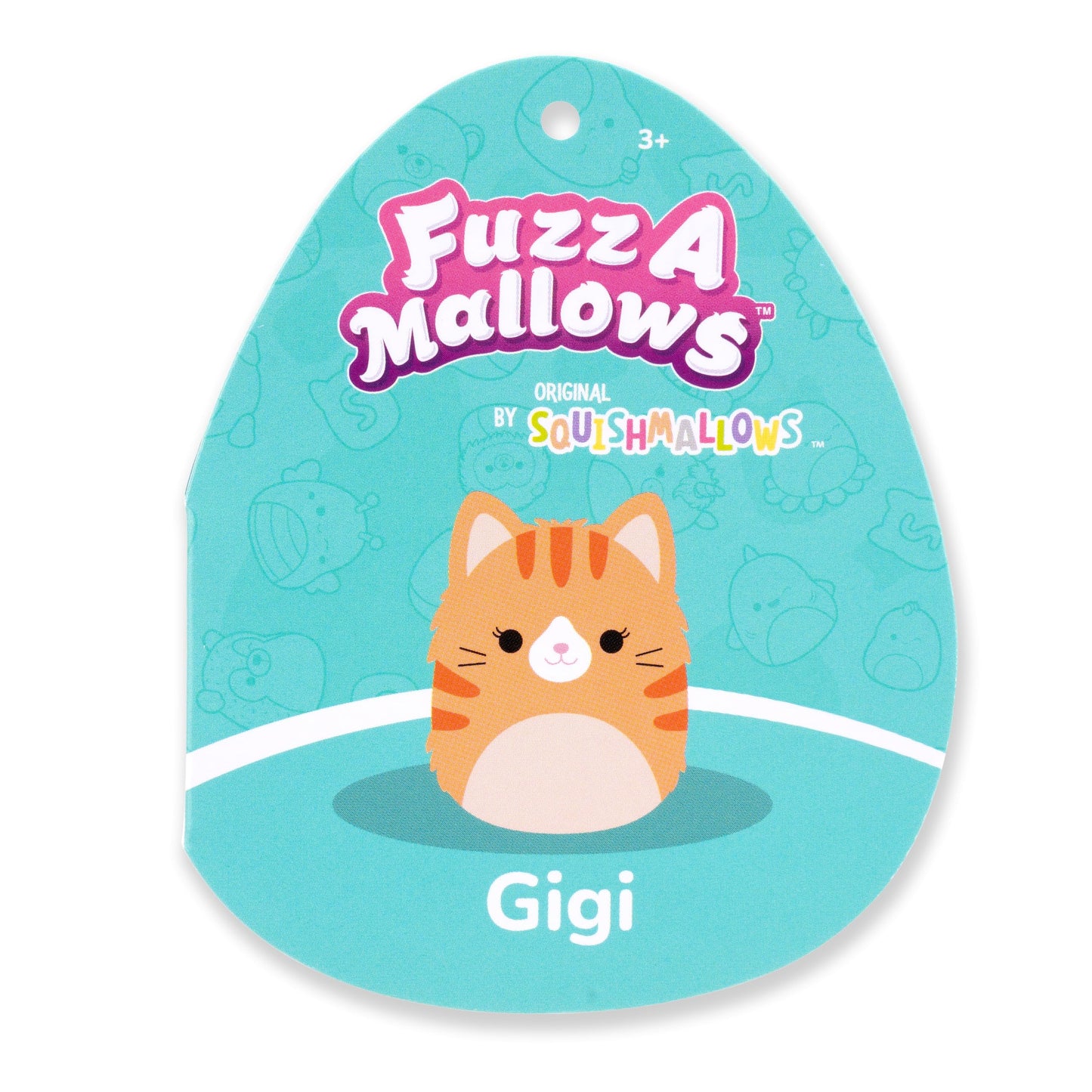 Squishmallows Gigi the Orange Cat Plush Toy 30 cm - Rare Exclusive 2024, Soft Polyester Material, Collectible Model SQCR06684