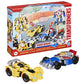 TRANSFORMERS Bumblebee and Starscream Bot Racers  Easy to Change from Robot Toys to Car Toys  Action Figures for Boys and Girls 3+