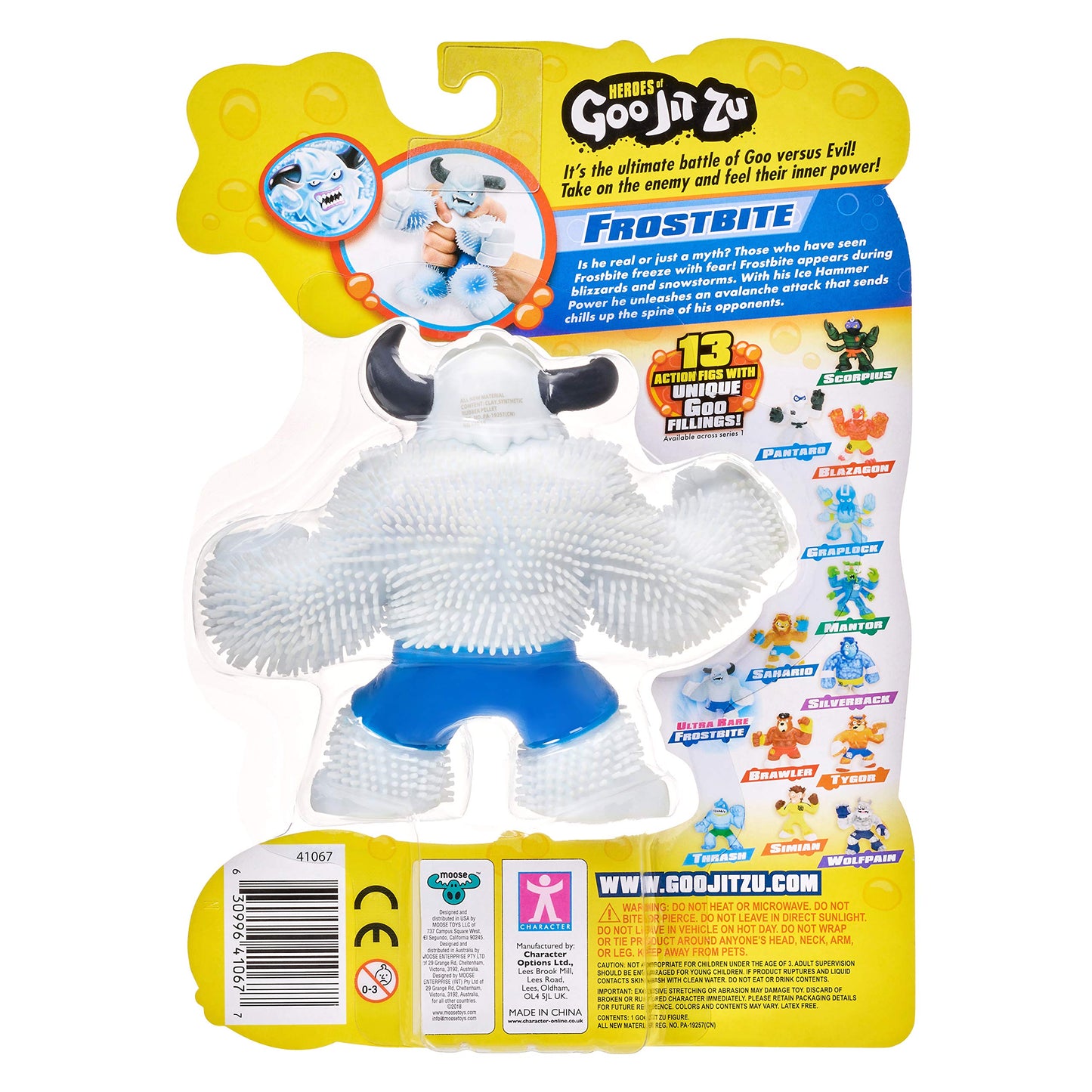 Heroes of Goo Jit Zu - Yeti Action Figure - Frostbite