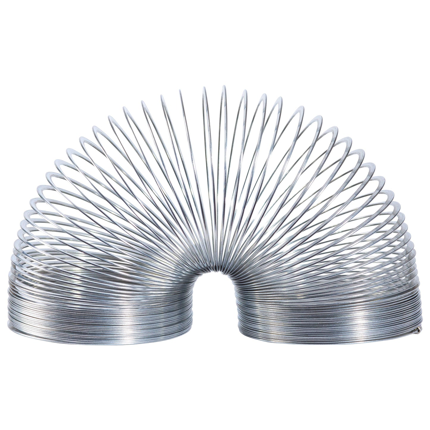 Just Play Slinky Jr. Walking Spring Toy, 5-pack Small Metal Slinkys, Multi-color, Ages 5 Up, Model 03160