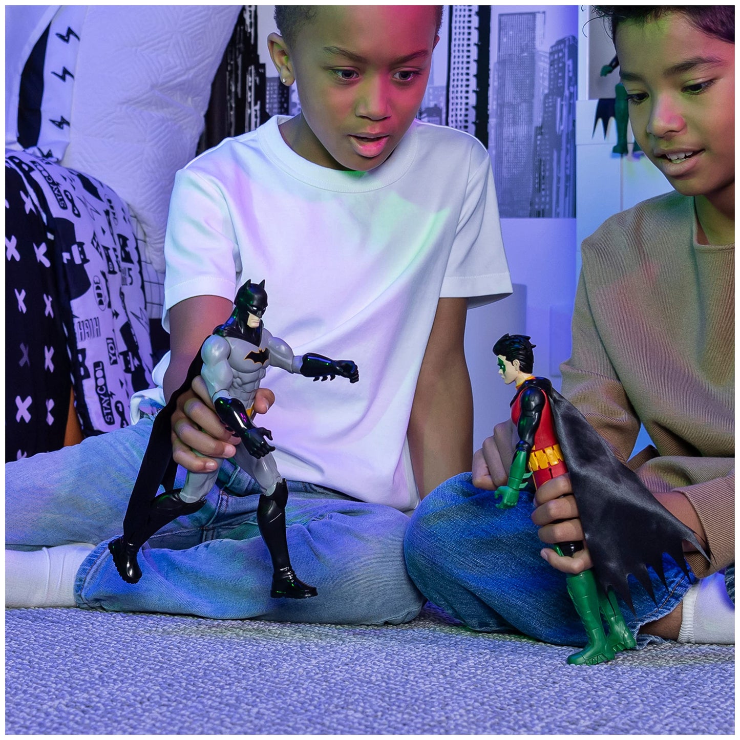BATMAN 12-Inch Talon Action Figure for Kids, Plastic Material, Model 6060024