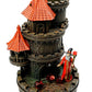 Forged Dice Co. Wizard'S Castle Dice Tower - Hand Painted - Fits Dungeons And Dragons Dice - Red