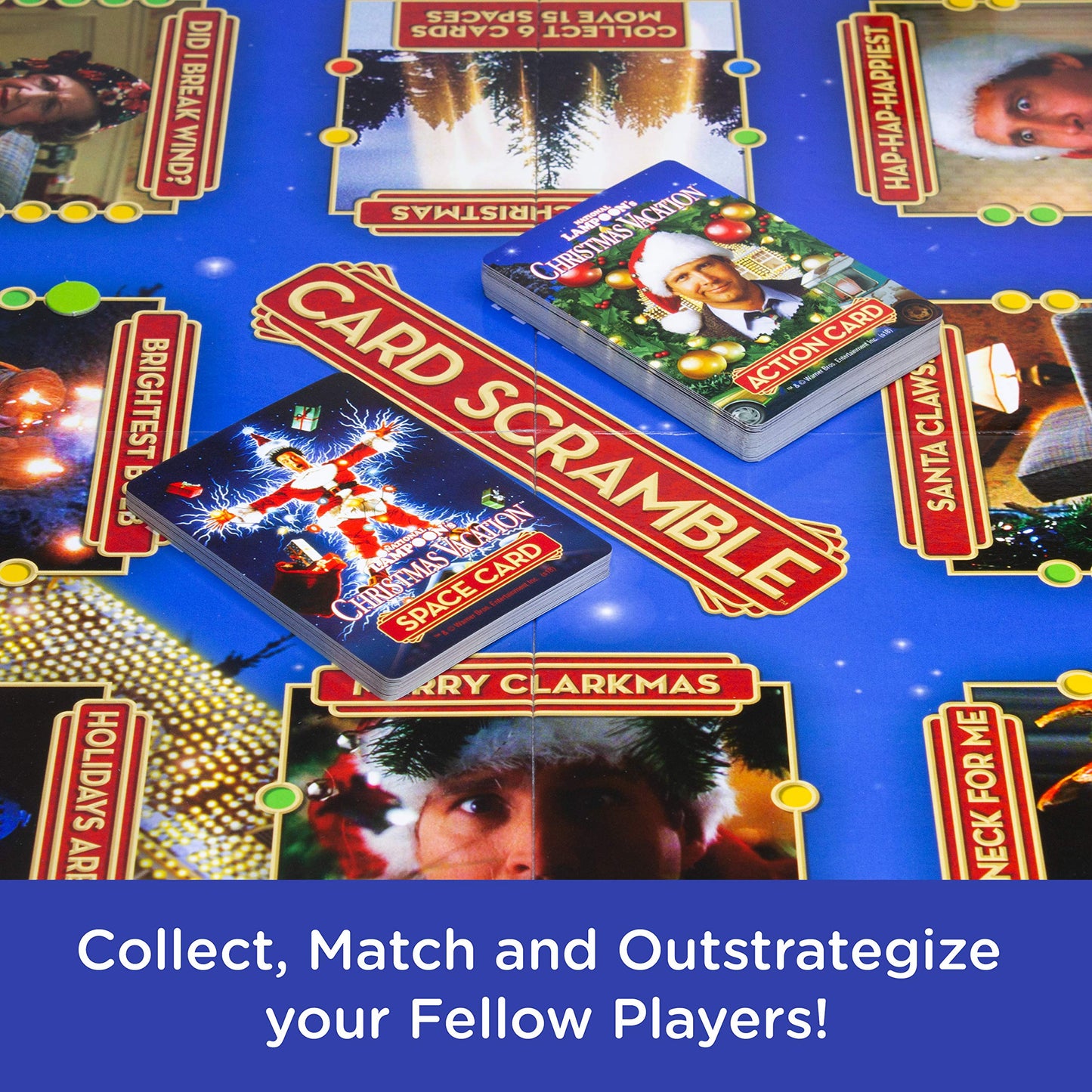 Herrschners® Christmas Vacation Card Scramble Board Game