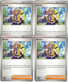 Arven 166/198 - Scarlet & Violet - Pokemon Trainer X4 Card Lot - Playset 4X