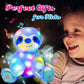 Cuteoy Blue Sloth Led Musical Stuffed Animal Light-Up Singing Plush Adjustable Volume Lullaby Plushies Birthday Christmas Toy Gifts For Kids Toddler Girls, 13'