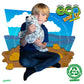 Ecobuddiez - Harbour Seal From Deluxebase. 20 Inch Harbour Seal Plush Toy. Eco Friendly Child Safe Seal Stuffed Animal Made From Recycled Plastic Bottles.
