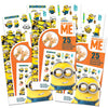 Despicable Me Minions Tattoos Party Favors Pack Bundle - 75 Ct Minions Temporary Tattoos for Kids, Boys, and Girls (Minions Part