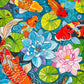 Cross & Glory 1000 Piece Jigsaw Puzzle - Dragonfly Dreams Koi & Lilies Adventure, Large Size, 1.8mm Thick Cardboard, Vibrant Art