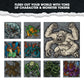 Dungeon Craft Fallen Kingdom Game, Hundreds Of Terrain Pieces, Cut Place Play, Build Interactive Maps, Double-Sided & Water-Resi