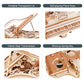 Rowood 3D Puzzles For Adults,Diy Music Box,Wooden Magic Piano Model Kits,Mechanical Wooden Puzzles,Gifts For Adults,Music Box For Adults,Teens&Friends