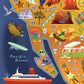 Blue Lobster 1000 Piece Puzzle (American Road Trip)