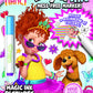 Bendon Fancy Nancy Imagine Ink Magic Ink 16 Page Coloring Game Book 45645, Multicolor