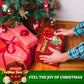 Christmas Train Sets For Around The Tree With Lights, And Sounds - Christmas Toy Holiday Train Around Christmas Tree W/Large Tracks, Electric Train Set For Kids Ages 4-8