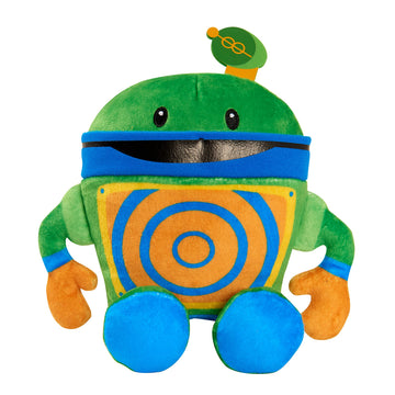 Just Play Team Umizoomi Beans Plush Toy, 7-inch Soft Fabric Bot, Multicolor, Kids Ages 3+ - Model 73803