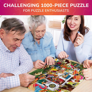 Quokka 1000 Pieces Puzzle For Adults And Up - Jigsaw Puzzles For Men And Women - Funny Animals Activity For Kids Ages 8-12 And U